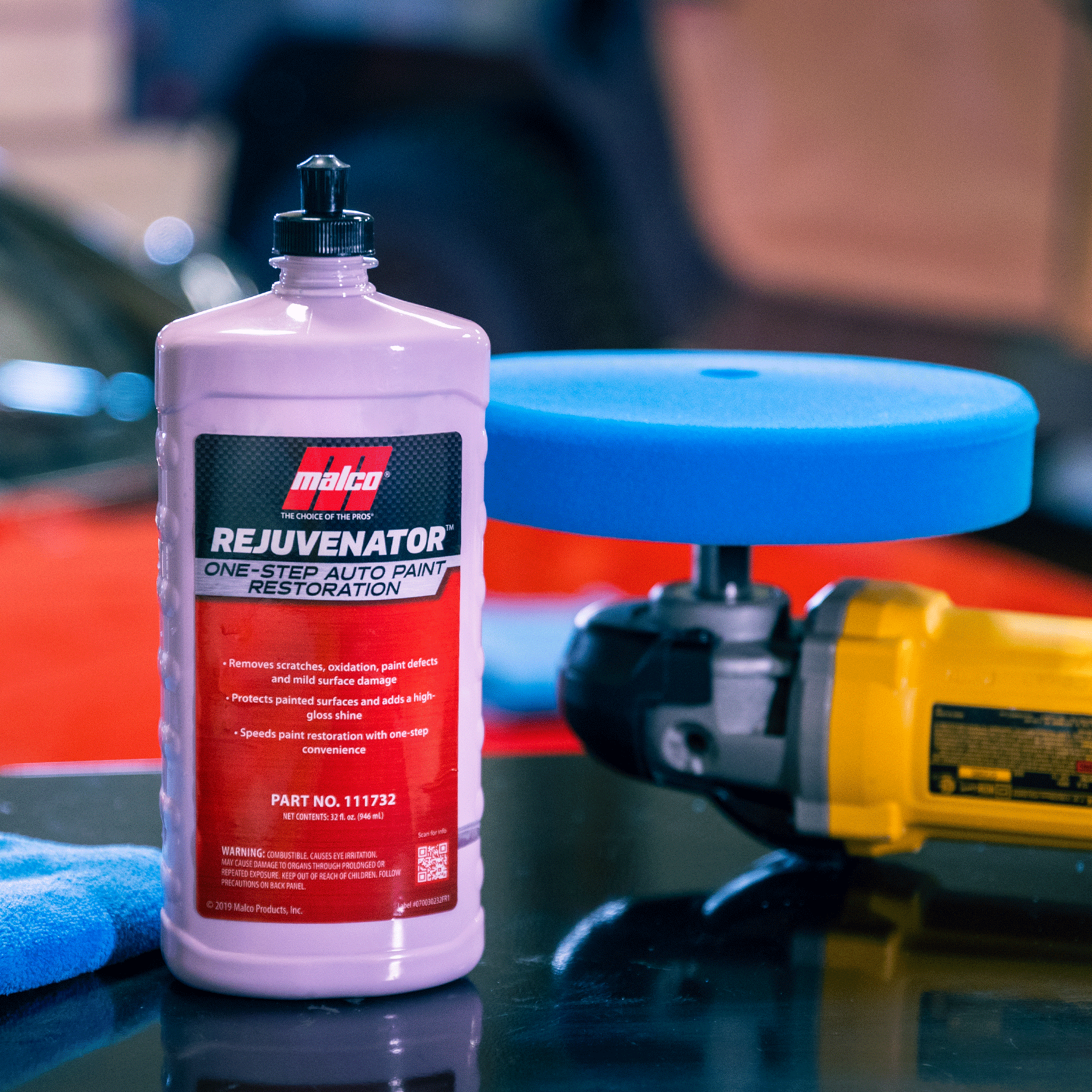 Malco Automotive Rejuvenator™ One-step Auto Paint Restoration