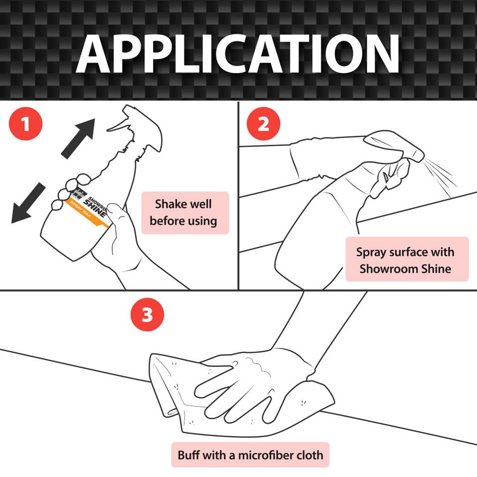 Malco Automotive Showroom Shine™ Spray Wax