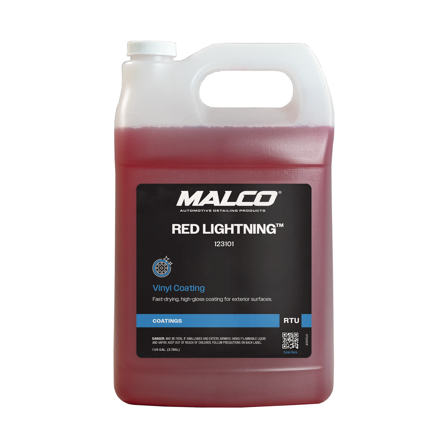 Malco Automotive Red Lightning ™ Vinyl Coating